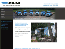 Tablet Screenshot of clmartin.ca